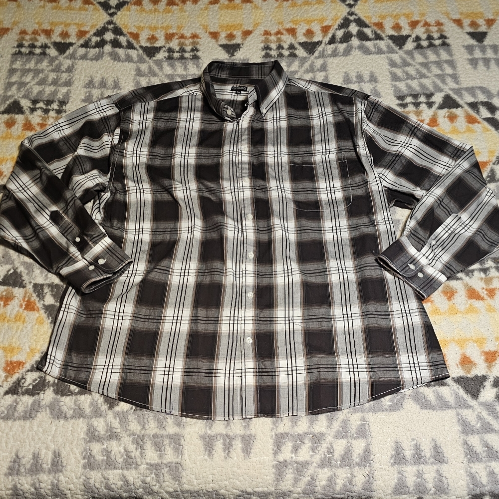 Gioberti Italy Long Sleeve Plaid Shirts Bundle Men’s Size 4X (3 Shirts) - Picture 5 of 11